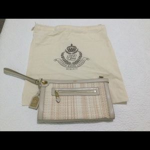 Lauren Ralph Lauren Waterston Woven Clutch